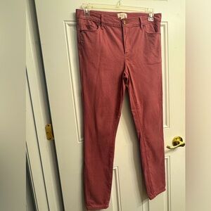 Soft dusty rose pants
